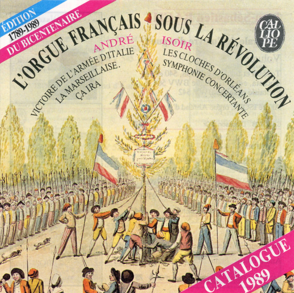 André Isoir – L’Orgue Français Sous La Révolution (CD) (Mint (M)) André Isoir – L’Orgue Français Sous La Révolution (CD) (Mint (M))