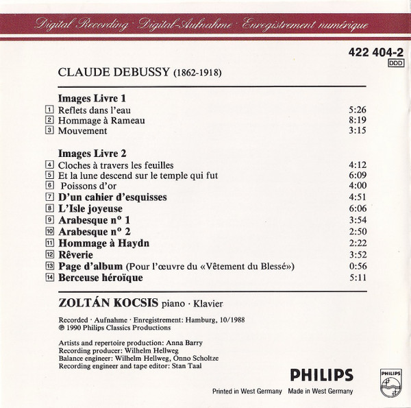 Claude Debussy, Zoltán Kocsis-1