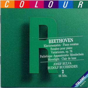Josef Bulva, Ludwig van Beethoven, Rudolf Buchbinder – Beethoven Piano Sonatas + 6 Variations (CD) (Mint (M)) Josef Bulva, Ludwig van Beethoven, Rudolf Buchbinder – Beethoven Piano Sonatas + 6 Variations (CD) (Mint (M))