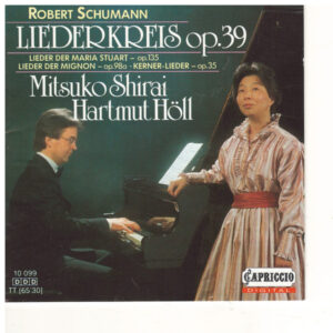 Robert Schumann – Mitsuko Shirai, Hartmut Höll – Liederkreis Op. 39 / Lieder Der Maria Stuart Op. 135 / Lieder Der Maria Stuart Op. 135 / Lieder Der Mignon Op. 98a / Kerner-Lieder Op. 35 (CD) (Mint (M)) Robert Schumann – Mitsuko Shirai, Hartmut Höll – Liederkreis Op. 39 / Lieder Der Maria Stuart Op. 135 / Lieder Der Maria Stuart Op. 135 / Lieder Der Mignon Op. 98a / Kerner-Lieder Op. 35 (CD) (Mint (M))