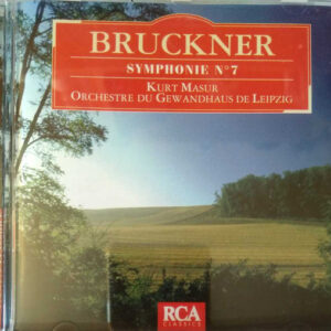 Anton Bruckner, Kurt Masur, Gewandhausorchester Leipzig – Symphonie Nº 7 (CD) (Mint (M))