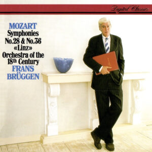 Wolfgang Amadeus Mozart, Orchestra Of The 18th Century, Frans Brüggen – Mozart Symphonies No. 28 & No. 36 “Linz” (CD) (Mint (M))