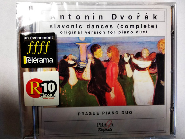 Antonín Dvořák – Prague Piano Duo – Slavonic Dances (Complete). Original Version For Piano Duet (CD) (Mint (M)) Antonín Dvořák – Prague Piano Duo – Slavonic Dances (Complete). Original Version For Piano Duet (CD) (Mint (M))