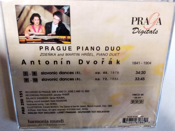 Antonín Dvořák - Prague Piano Duo-1
