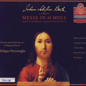 Johann Sebastian Bach, Collegium Vocale, Philippe Herreweghe – Messe In H-Moll = Mass In B Minor = Messe En Si Mineur (2xCD) (Mint (M))