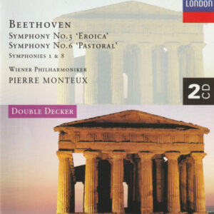Ludwig van Beethoven, Wiener Philharmoniker, Pierre Monteux – Symphonies 1, 3, 6 & 8 (2xCD) (Mint (M)) Ludwig van Beethoven, Wiener Philharmoniker, Pierre Monteux – Symphonies 1, 3, 6 & 8 (2xCD) (Mint (M))