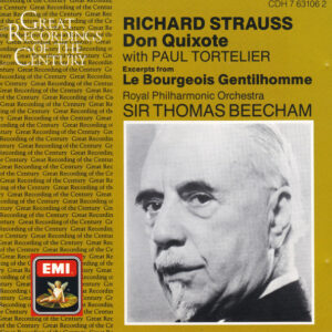Richard Strauss, Paul Tortelier, Royal Philharmonic Orchestra, Sir Thomas Beecham – Don Quixote / Excerpts From Le Bourgeois Gentilhomme (CD) (Mint (M))