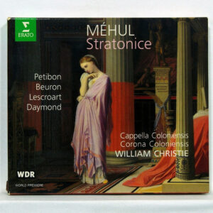 Étienne-Nicolas Méhul – Patricia Petibon • Yann Beuron • Etienne Lescroart • Karl Morgan Daymond • Cappella Coloniensis • Corona Coloniensis • William Christie – Stratonice (CD) (Mint (M)) Étienne-Nicolas Méhul – Patricia Petibon • Yann Beuron • Etienne Lescroart • Karl Morgan Daymond • Cappella Coloniensis • Corona Coloniensis • William Christie – Stratonice (CD) (Mint (M))