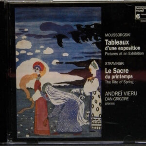 Modest Mussorgsky, Igor Stravinsky – Andrei Vieru • Dan Grigore – Tableaux D’une Exposition / Le Sacre Du Printemps (CD) (Mint (M))