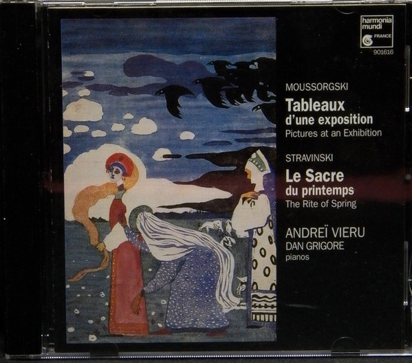 Modest Mussorgsky, Igor Stravinsky – Andrei Vieru • Dan Grigore – Tableaux D’une Exposition / Le Sacre Du Printemps (CD) (Mint (M)) Modest Mussorgsky, Igor Stravinsky – Andrei Vieru • Dan Grigore – Tableaux D’une Exposition / Le Sacre Du Printemps (CD) (Mint (M))