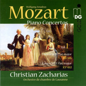 Wolfgang Amadeus Mozart, Christian Zacharias, Orchestre De Chambre De Lausanne – Piano Concertos vol.1 (CD) (Mint (M)) Wolfgang Amadeus Mozart, Christian Zacharias, Orchestre De Chambre De Lausanne – Piano Concertos vol.1 (CD) (Mint (M))