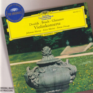 Antonín Dvořák • Max Bruch • Alexander Glazunov, Johanna Martzy • Erica Morini • Ferenc Fricsay – Violinkonzerte (CD) (Mint (M))