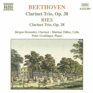 Ludwig van Beethoven / Ferdinand Ries – Markus Tillier, Jürgen Demmler, Peter Grabinger – Clarinet Trio, Op. 38 / Clarinet Trio, Op. 28 (CD) (Mint (M))