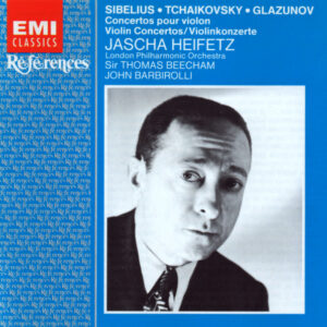 Jean Sibelius · Pyotr Ilyich Tchaikovsky · Alexander Glazunov – Jascha Heifetz, London Philharmonic Orchestra, Sir Thomas Beecham, Sir John Barbirolli – Concertos Pour Violon (CD) (Mint (M)) Jean Sibelius · Pyotr Ilyich Tchaikovsky · Alexander Glazunov – Jascha Heifetz, London Philharmonic Orchestra, Sir Thomas Beecham, Sir John Barbirolli – Concertos Pour Violon (CD) (Mint (M))