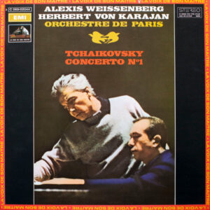 Pyotr Ilyich Tchaikovsky – Alexis Weissenberg, Herbert von Karajan, Orchestre De Paris – Concerto N° 1  (LP) (Near Mint (NM or M-))