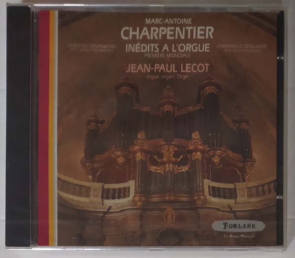 Marc Antoine Charpentier – Inédits A L’Orgue (CD) (Mint (M)) Marc Antoine Charpentier – Inédits A L’Orgue (CD) (Mint (M))