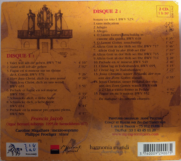 Johann Sebastian Bach, Francis Jacob-1