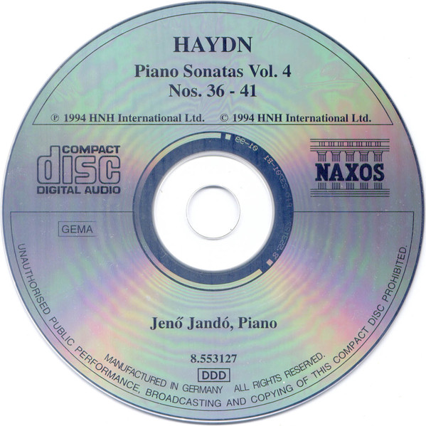 Joseph Haydn - Jenö Jandó-2