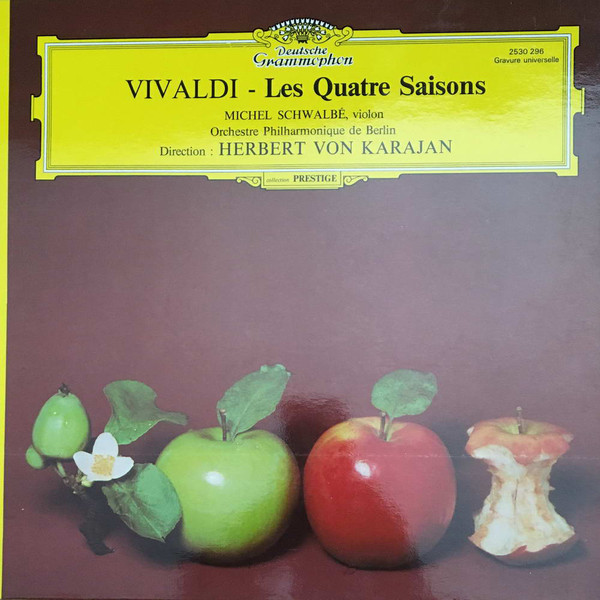 Antonio Vivaldi / Michel Schwalbé • Berliner Philharmoniker • Herbert von Karajan – Les Quatre Saisons (LP) (Near Mint (NM or M-)) Antonio Vivaldi / Michel Schwalbé • Berliner Philharmoniker • Herbert von Karajan – Les Quatre Saisons (LP) (Near Mint (NM or M-))