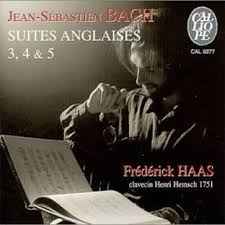 Johann Sebastian Bach – Suites Anglaises 3, 4 & 5 (CD) (Mint (M))