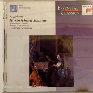 Domenico Scarlatti – Anthony Newman – Harpsichord Sonatas (CD) (Mint (M))