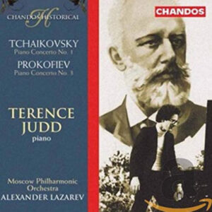 Terence Judd, Alexander Lazarev – Tchaikovsky: Piano Concerto No. 1; Prokofiev: Piano Concerto No. 3  (CD) (Mint (M))