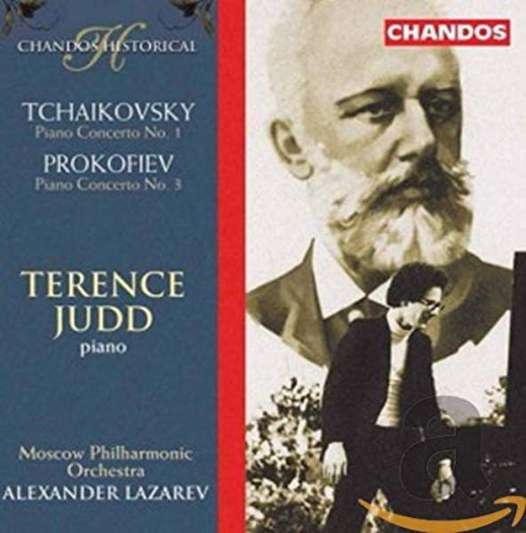 Terence Judd, Alexander Lazarev – Tchaikovsky: Piano Concerto No. 1; Prokofiev: Piano Concerto No. 3 (CD) (Mint (M)) Terence Judd, Alexander Lazarev – Tchaikovsky: Piano Concerto No. 1; Prokofiev: Piano Concerto No. 3 (CD) (Mint (M))
