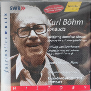 Wolfgang Amadeus Mozart, Ludwig van Beethoven, Karl Böhm, Branka Musulin – Karl Böhm Conduct (CD) (Mint (M))
