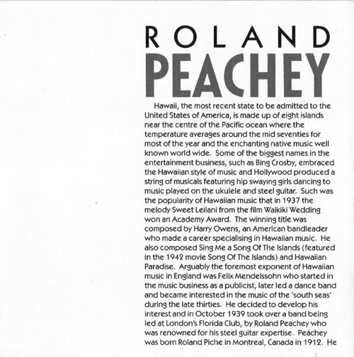 Roland Peachy And His Royal Hawaiians-1