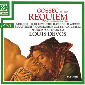 François-Joseph Gossec – Kamerkoor Maastricht Conservatorium, Musica Polyphonica, Louis Devos – Requiem (CD) (Mint (M))