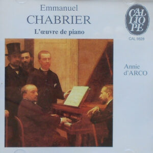 Emmanuel Chabrier, Annie d’Arco – L’Oeuvre De Piano (CD) (Mint (M))