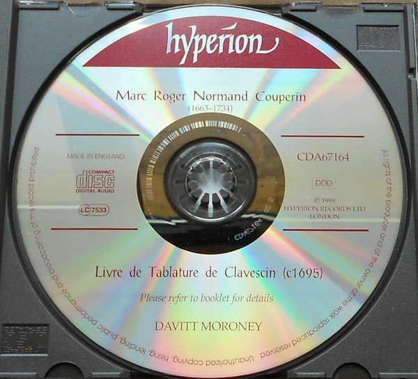 Marc-Roger Normand (Couperin de Turin), Davitt Moroney-2