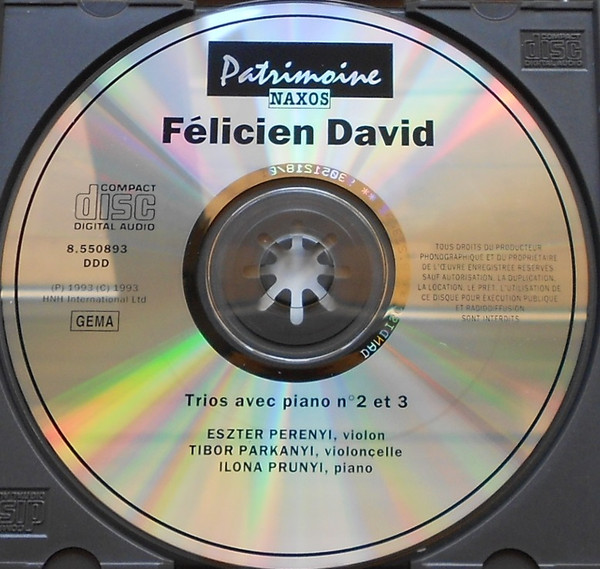 Félicien-César David, Eszter Perenyi, Tibor Párkányi, Ilona Prunyi-2