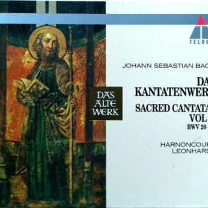 Johann Sebastian Bach, Nikolaus Harnoncourt, Gustav Leonhardt – Das Kantatenwerk. Sacred Cantatas Vol. 2. BWV 20-36 (6xCD) (Mint (M)) Johann Sebastian Bach, Nikolaus Harnoncourt, Gustav Leonhardt – Das Kantatenwerk. Sacred Cantatas Vol. 2. BWV 20-36 (6xCD) (Mint (M))