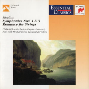 Jean Sibelius, The Philadelphia Orchestra, Eugene Ormandy / New York Philharmonic, Leonard Bernstein / The Cleveland Sinfonietta, Louis Lane – Symphonies Nos. 1 & 5 / Romance For Strings (CD) (Mint (M))
