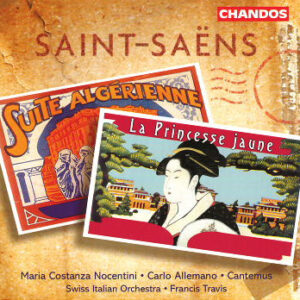 Camille Saint-Saëns, Maria Costanza Nocentini, Carlo Allemano, Cantemus Choir, Orchestra Della Radio Televisione Della Svizzera Italiana, Francis Travis – Suite Algérienne / La Princesse Jaune (CD) (Mint (M))