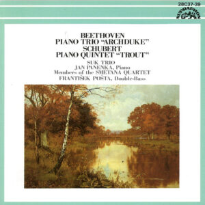 Ludwig van Beethoven, Franz Schubert, Suk Trio, Jan Panenka, Members Of The Smetana Quartet, František Pošta – Beethoven Piano Trio “Archduke” – Schubert Piano Quintet “Trout” (CD) (Mint (M)) Ludwig van Beethoven, Franz Schubert, Suk Trio, Jan Panenka, Members Of The Smetana Quartet, František Pošta – Beethoven Piano Trio “Archduke” – Schubert Piano Quintet “Trout” (CD) (Mint (M))