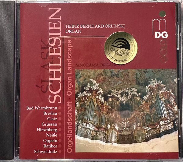 Heinz Bernhard Orlinski – Organ Landscape Silesia / Slask / Schlesien (CD) (Mint (M)) Heinz Bernhard Orlinski – Organ Landscape Silesia / Slask / Schlesien (CD) (Mint (M))