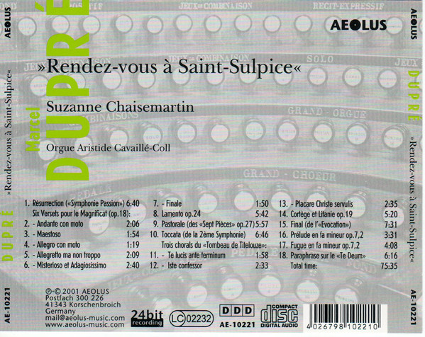 Marcel Dupré - Suzanne Chaisemartin-1