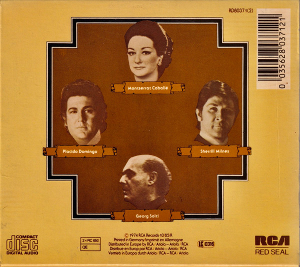 Giacomo Puccini, Montserrat Caballé, Placido Domingo, Sherrill Milnes, Judith Blegen, Vicente Sardinero, Ruggero Raimondi, London Philharmonic Orchestra, John Alldis Choir, Georg Solti-1