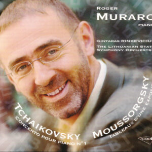 Pyotr Ilyich Tchaikovsky, Modest Mussorgsky, Roger Muraro, Gintaras Rinkevičius, Lietuvos Valstybinis Simfoninis Orkestras – Concerto Pour Piano N°1 / Tableaux D’une Exposition (CD) (Mint (M))