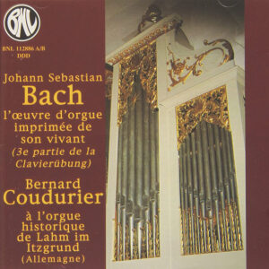 Johann Sebastian Bach – Bernard Coudurier – L’Œuvre D’Orgue Imprimée De Son Vivant (3e Partie De La Clavierübung) (2xCD) (Mint (M)) Johann Sebastian Bach – Bernard Coudurier – L’Œuvre D’Orgue Imprimée De Son Vivant (3e Partie De La Clavierübung) (2xCD) (Mint (M))