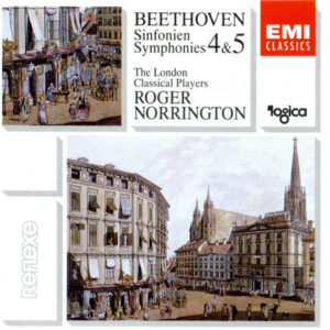 Ludwig van Beethoven – London Classical Players, Roger Norrington – Symphonies 4 & 5 (CD) (Mint (M))
