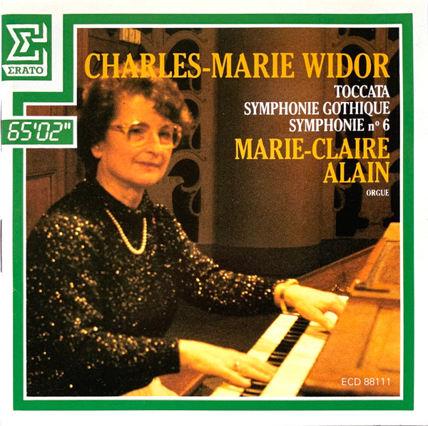 Charles-Marie Widor, Marie-Claire Alain – Toccata / Symphonie Gothique / Symphonie N° 6 (CD) (Mint (M))