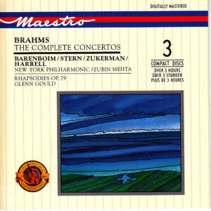 Johannes Brahms – The Complete Concertos (3xCD) (Mint (M))