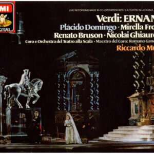 Verdi* – Plácido Domingo* · Mirella Freni · Renato Bruson · Nicolai Ghiaurov · Coro* E Orchestra Del Teatro Alla Scala · Romano Gandolfi · Riccardo Muti – Ernani (3xCD) (Mint (M))