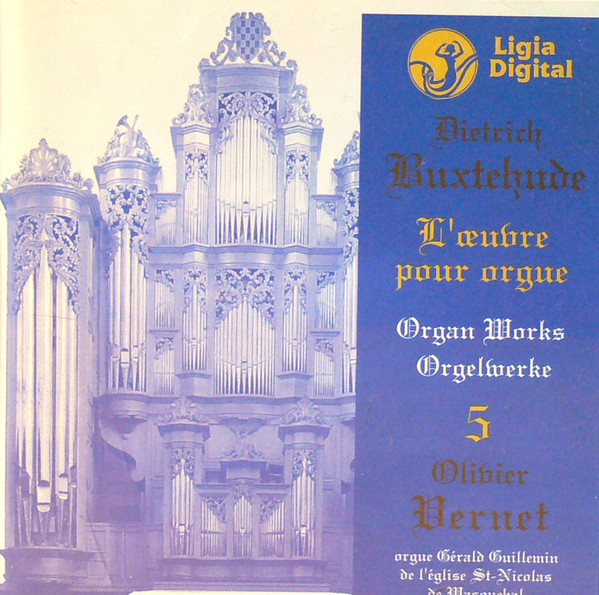 Dieterich Buxtehude, Olivier Vernet – L’oeuvre Pour Orgue Vol 5 (CD) (Mint (M)) Dieterich Buxtehude, Olivier Vernet – L’oeuvre Pour Orgue Vol 5 (CD) (Mint (M))