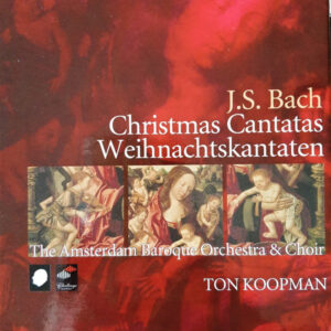 The Amsterdam Baroque Orchestra And Choir, Ton Koopman – J.S.Bach: Christmas Cantatas/Weihnachtskantaten (3xCD) (Mint (M))