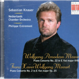 Wolfgang Amadeus Mozart, Franz Xaver Wolfgang Mozart, Sebastian Knauer, Philippe Entremont, Netherlands Chamber Orchestra – Wolfgang Amadeus Mozart & Franz Xaver Mozart (CD) (Mint (M)) Wolfgang Amadeus Mozart, Franz Xaver Wolfgang Mozart, Sebastian Knauer, Philippe Entremont, Netherlands Chamber Orchestra – Wolfgang Amadeus Mozart & Franz Xaver Mozart (CD) (Mint (M))