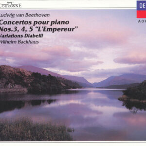 Ludwig van Beethoven, Wilhelm Backhaus, Wiener Philharmoniker, Hans Schmidt-Isserstedt – Concertos Pour Piano Nos. 3, 4, 5 “L’Empereur”, Variations Diabelli (2xCD) (Mint (M)) Ludwig van Beethoven, Wilhelm Backhaus, Wiener Philharmoniker, Hans Schmidt-Isserstedt – Concertos Pour Piano Nos. 3, 4, 5 “L’Empereur”, Variations Diabelli (2xCD) (Mint (M))